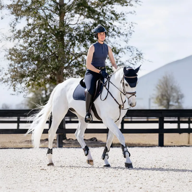 LeMieux Essence Eurojump Square - Navy-1