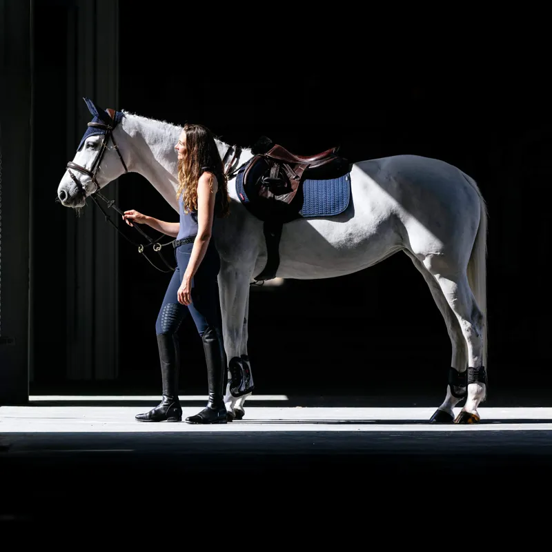 LeMieux Essence Eurojump Square - Navy-2