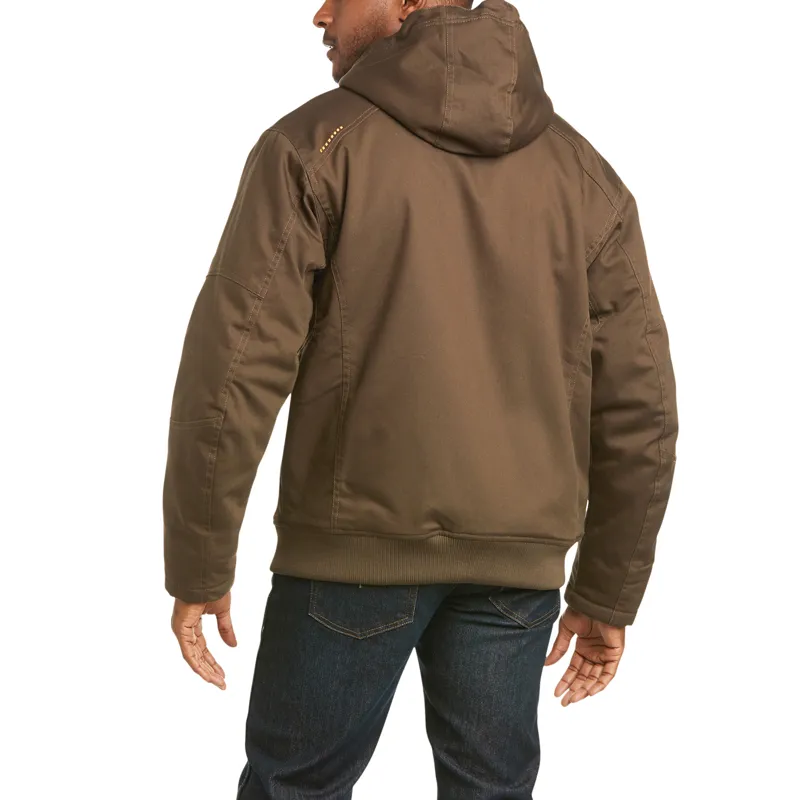 Ariat Mens Rebar Duracanvas Jacket - Wren-1