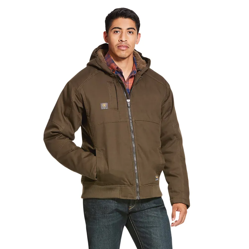 Ariat Mens Rebar Duracanvas Jacket - Wren