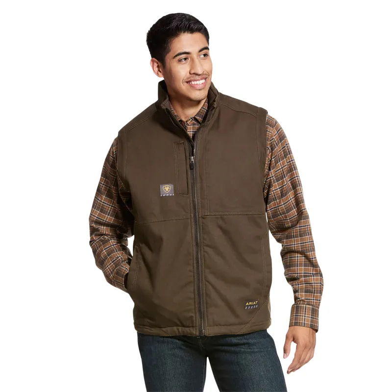 Ariat Mens Rebar Duracanvas Vest - Wren