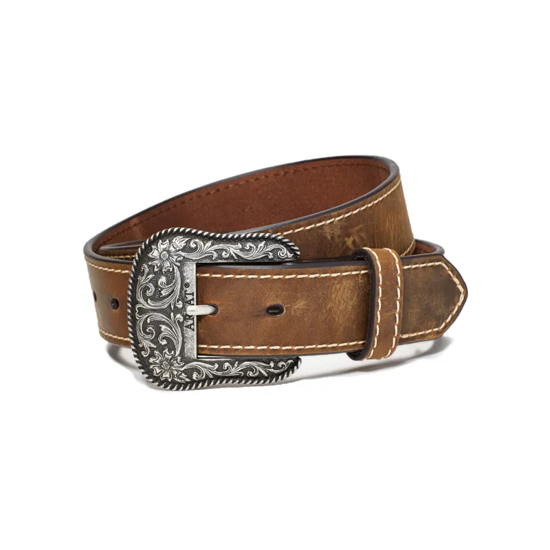 Ariat Accent Stitch Belt - Brown