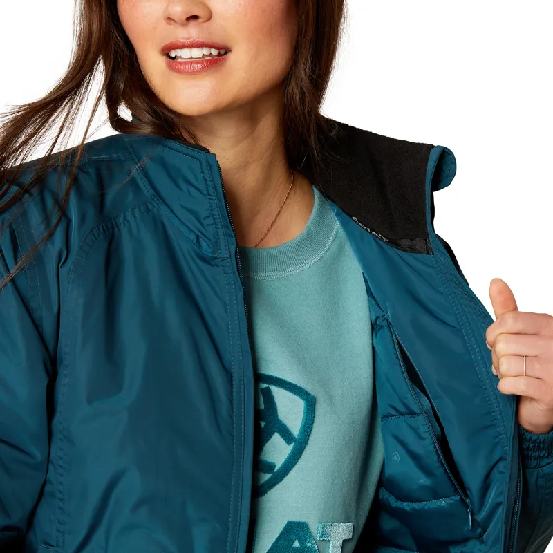 Ariat Ladies Stable Insulated Jacket - Reflecting Pond-2