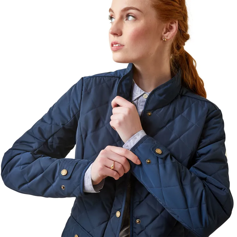 Ariat Ladies Woodside Jacket - Navy-3