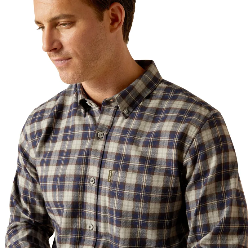 Ariat Mens Simmental Shirt - Horizon Plaid-2