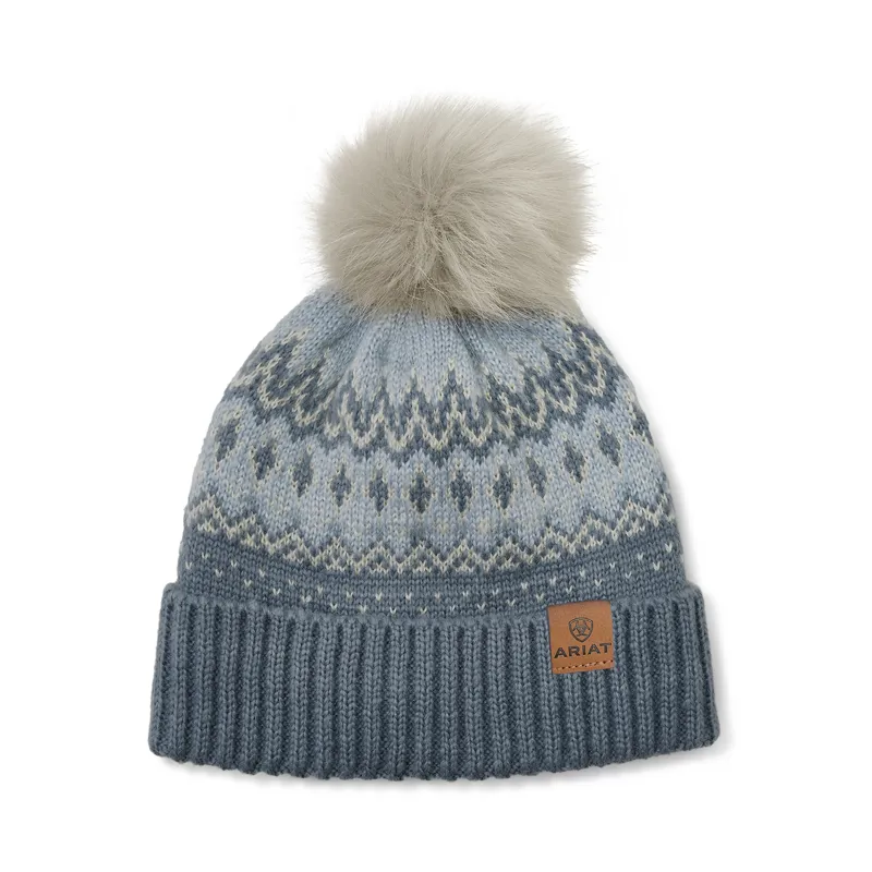 Ariat Hansford Beanie - Cerulean Blue