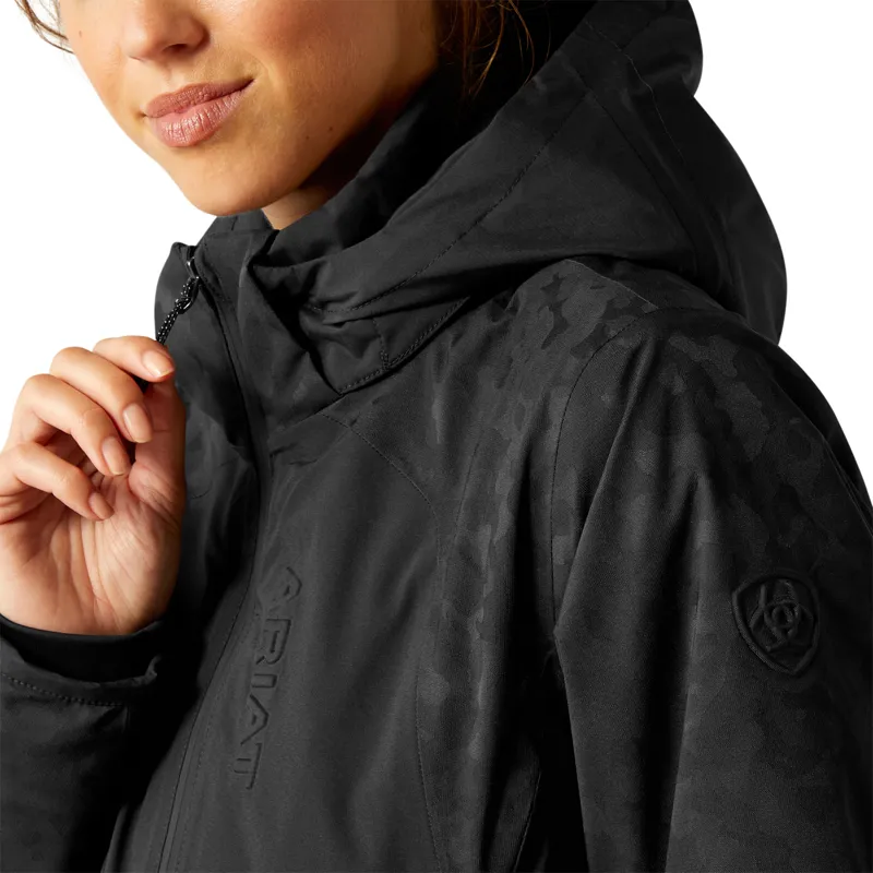 Ariat Ladies Valor 2.0 H20 Waterproof Jacket - Black-4