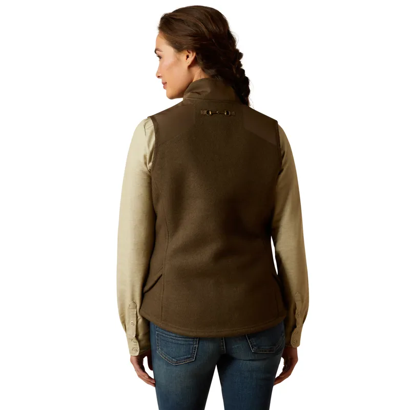 Ariat Ladies Millbrae Vest - Earth-4