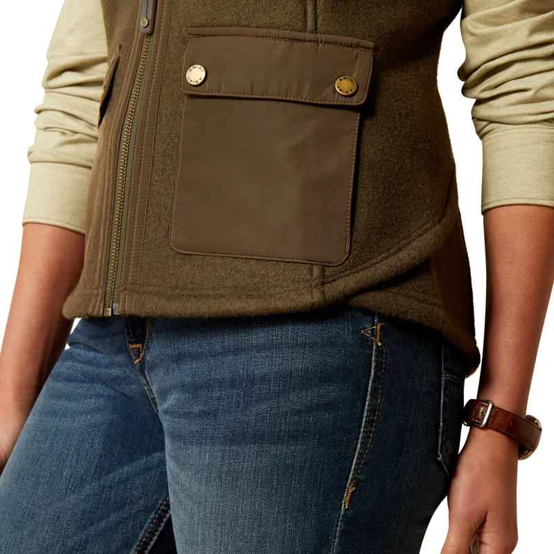 Ariat Ladies Millbrae Vest - Earth-2