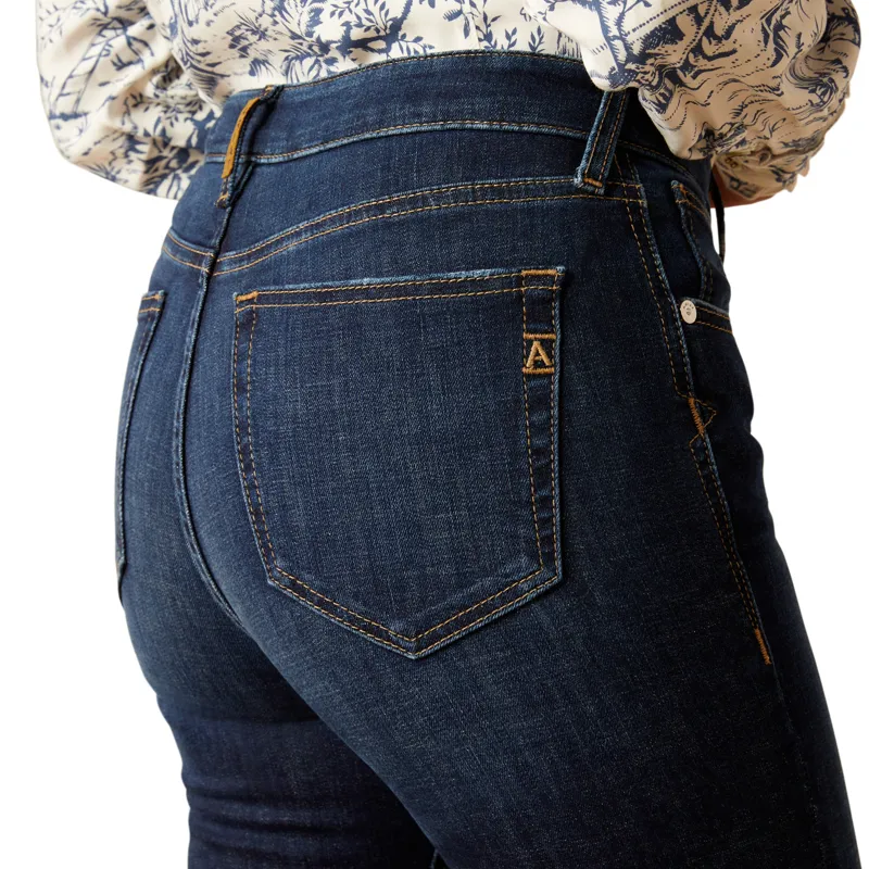 Ariat Ladies High Rise Bridle Skinny Jeans - Puerto Rico-2