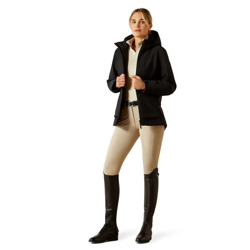 Ariat Ladies Outer Banks H20 Jacket - Black-6