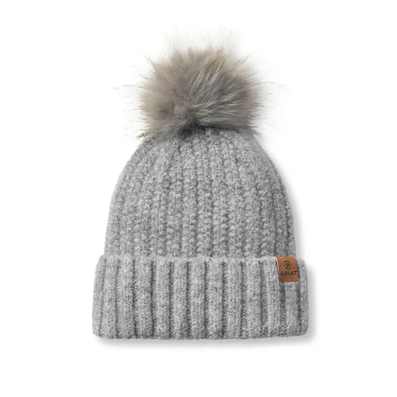 Ariat Ladies Chilton Beanie - Heather Grey
