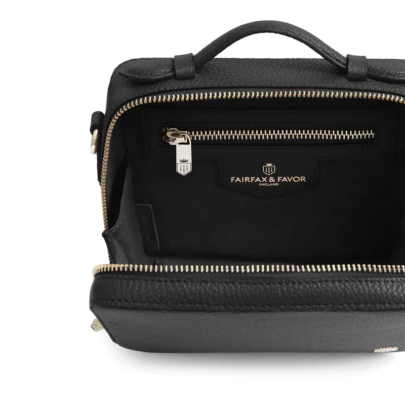 Fairfax and Favor Buckingham Cross Body Bag - Black-2