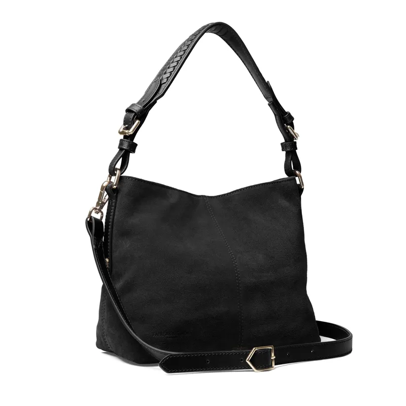 Fairfax and Favor Mini Tetbury Handbag - Black-1