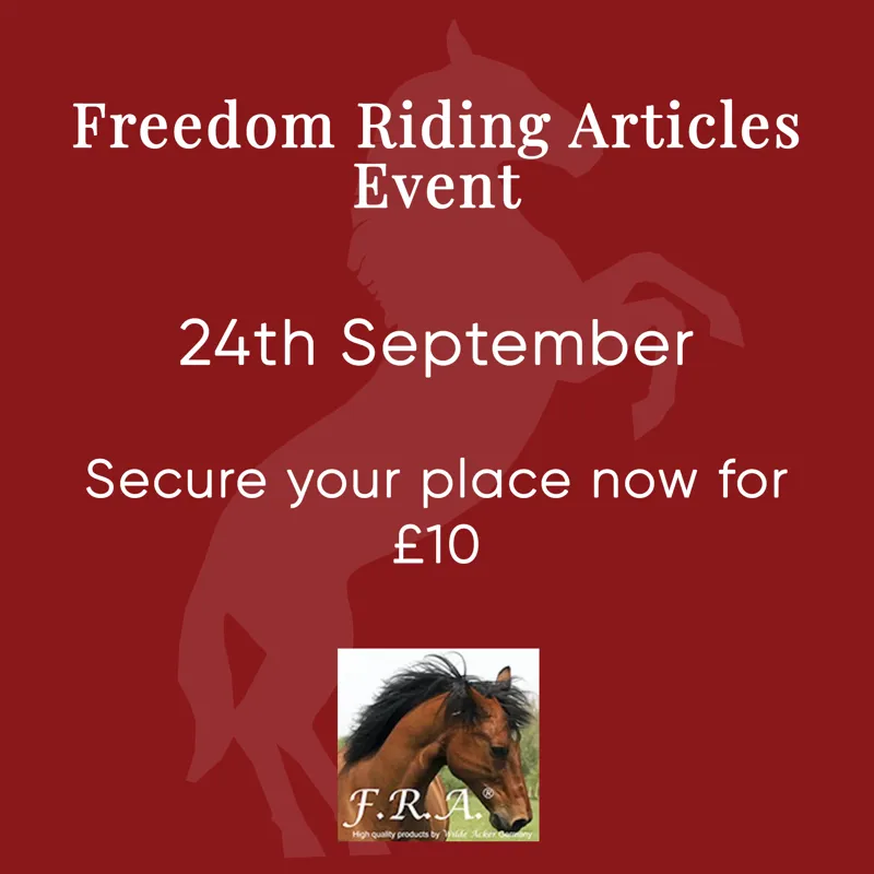 Freedom Riding Article Event - 24th September