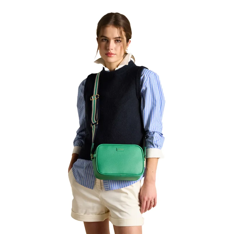 Joules Trent Cross Body Bag - Green-5