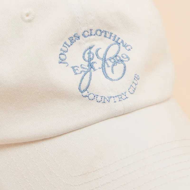Joules Daley Cap - White-2