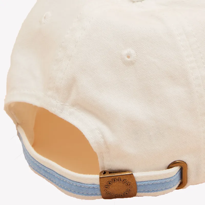 Joules Daley Cap - White-3
