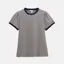 Joules Ladies Erin Short Sleeve T-Shirt - Navy Stripe