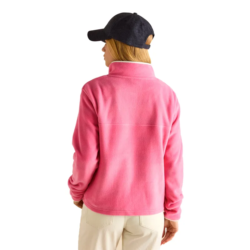 Joules Ladies Lulworth Funnel Neck Fleece - Pink-2