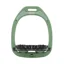 Flex-On Limited Edition Green Composite Inclined Ultra-Grip Stirrups - Kashmir
