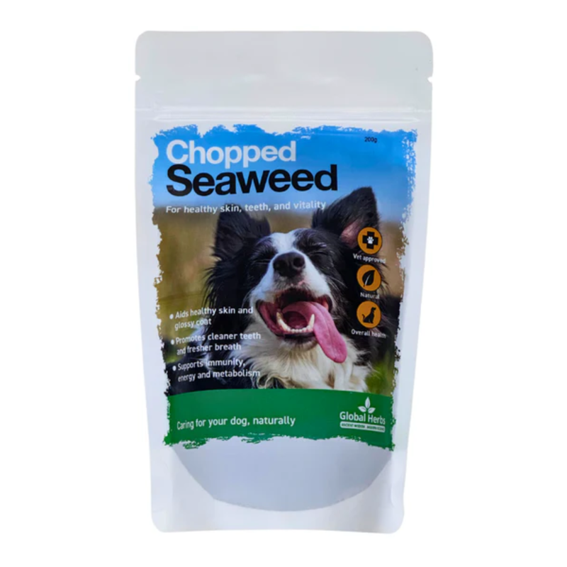 Global Herbs Canine Chopped Seaweed - 200g-1