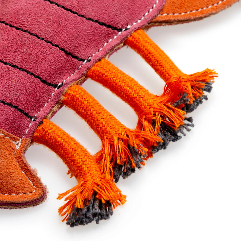 Green and Wilds Larry the Lobster Eco Dog Toy-1