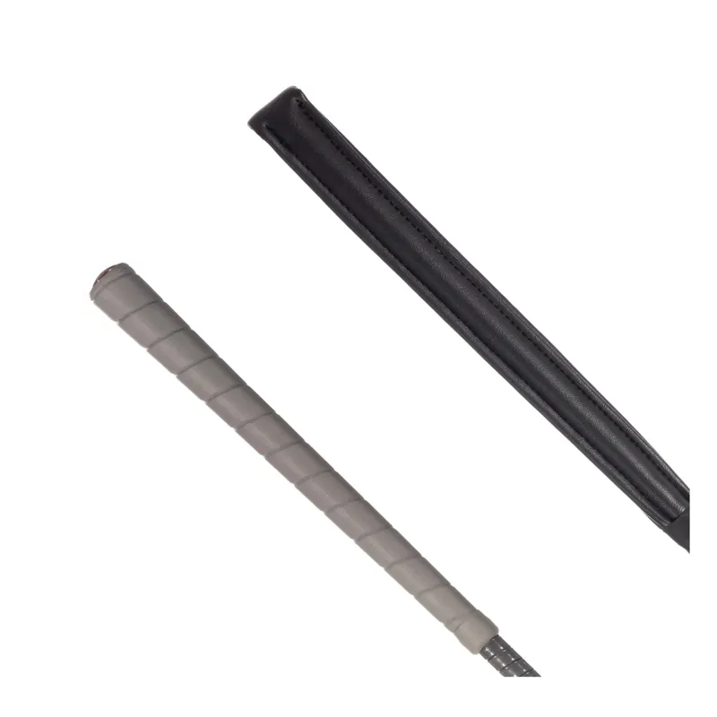 Country Direct Rubber Handle Cushioned Jump Bat - Grey