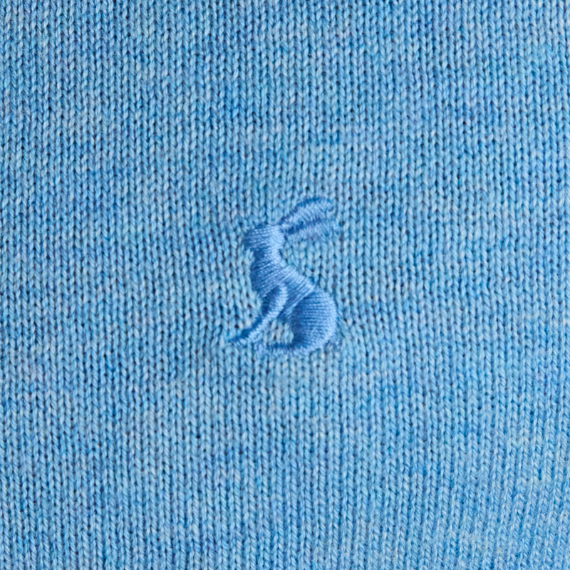 Joules Mens Hillside 1/4 Zip - Light Blue-6