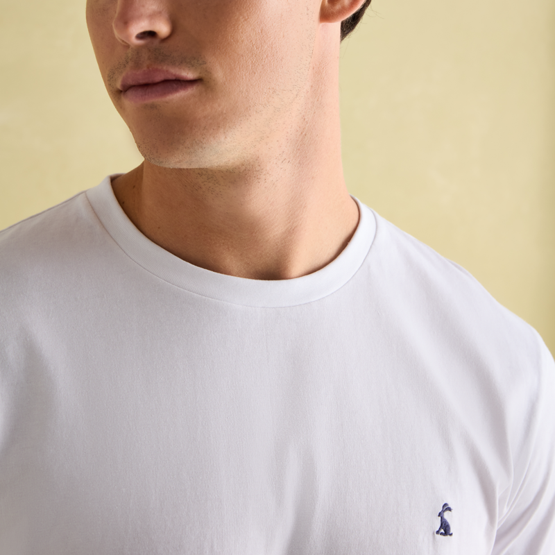 Joules Mens Everyday Tee - White-4