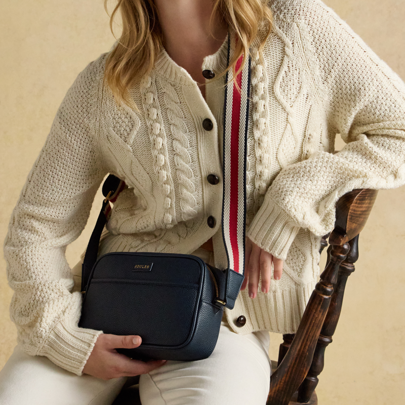 Joules Trent Cross Body Bag - Navy-5