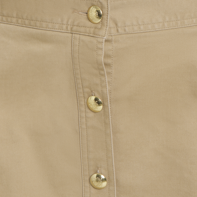 Joules Ladies Chino Skirt - Tan Brown-2