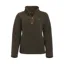 Holland Cooper Country Fleece Quarter Zip - Khaki Borg