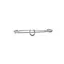 Equetech Traditional Horseshoe Stock Pin - Silver