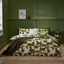 Furn Herve Reversible Duvet Set - Olive
