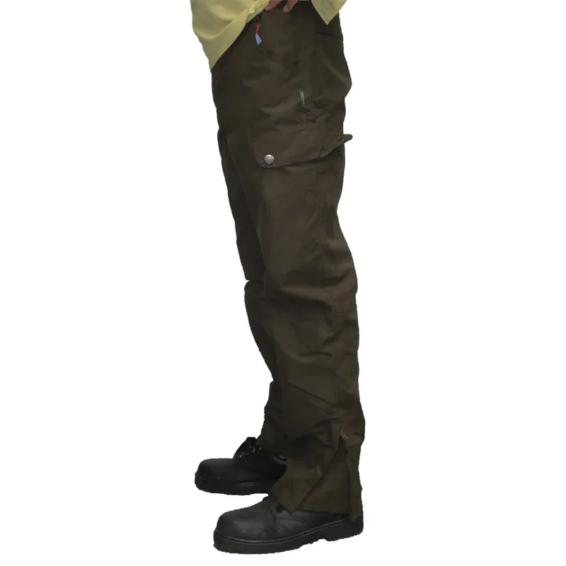 Hunter Outdoor Mens Gamekeeper Trousers - Dark Olive