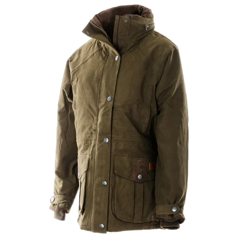 Hunter Outdoor Ladies Gamekeeper Jacket - Dark Olive-3