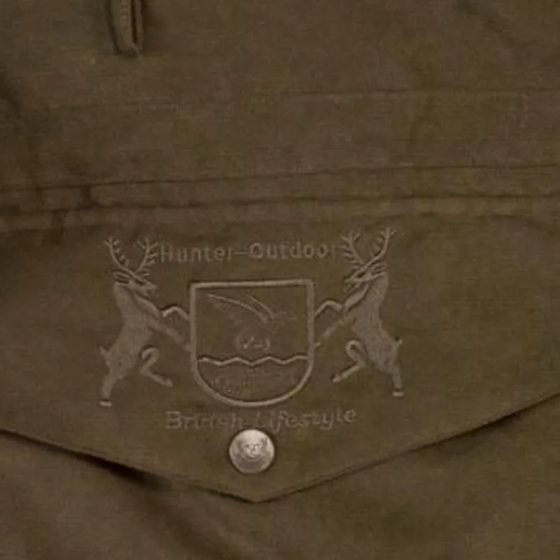 Hunter Outdoor Mens Gamekeeper Jacket - Dark Olive-2