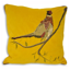 Hunter Velvet Pheasant Cushion - Mustard