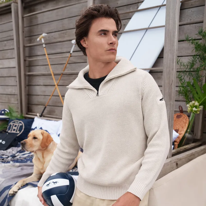 HV Polo Mens Milan Pullover - Cashmere-1