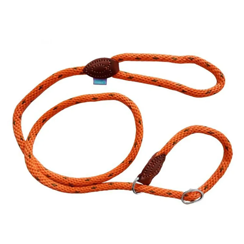 Hemmo and Co 60 Inch Rope Slip Lead - Orange