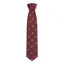 Hoggs Of Fife Boxed 100 Silk Woven Pheasants Tie - Wine