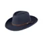 Hoggs of Fife Perth Crushable Felt Hat - Navy