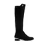 Holland Cooper Albany Knee Boot - Black Suede