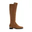 Holland Cooper Albany Knee Boot - Tan Suede