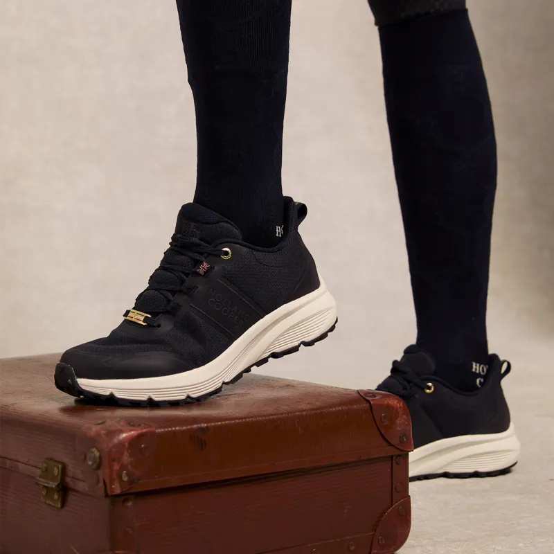 Holland Cooper Burghley Waterproof Trainer - Ink Navy-10