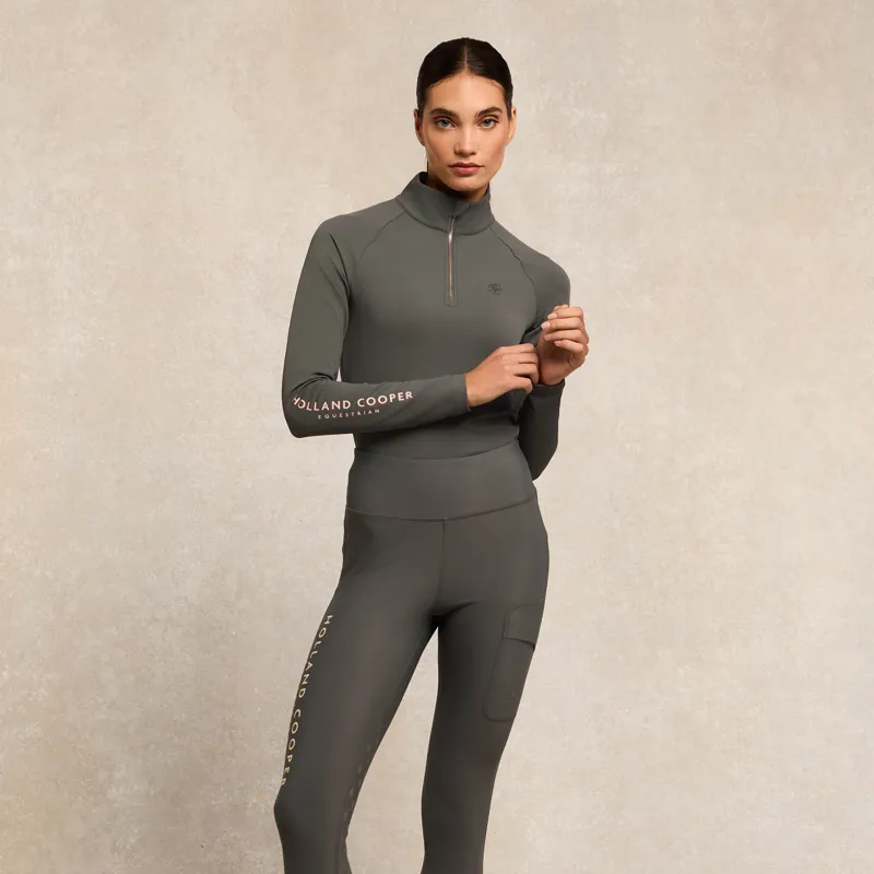 Holland Cooper Chiltern Base Layer - Dove Grey-5