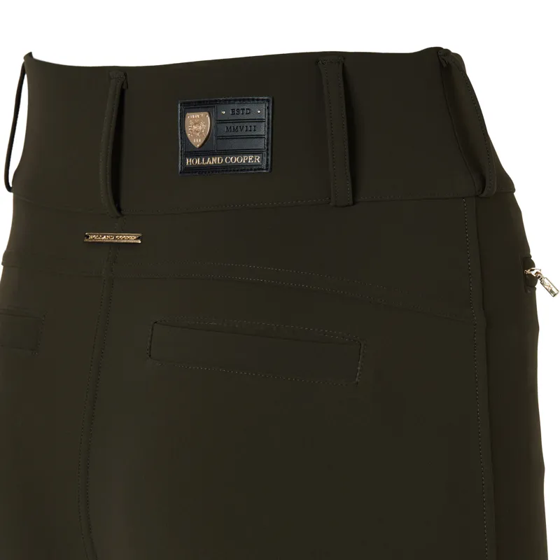 Holland Cooper Contour Trousers - Dark Olive-3