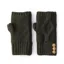 Holland Cooper Cortina Fingerless Gloves - Fern Green