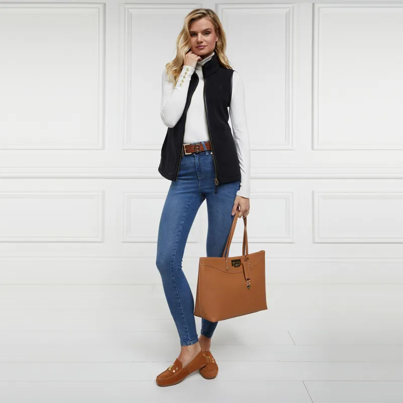 Holland Cooper Country Fleece Gilet - Black-7